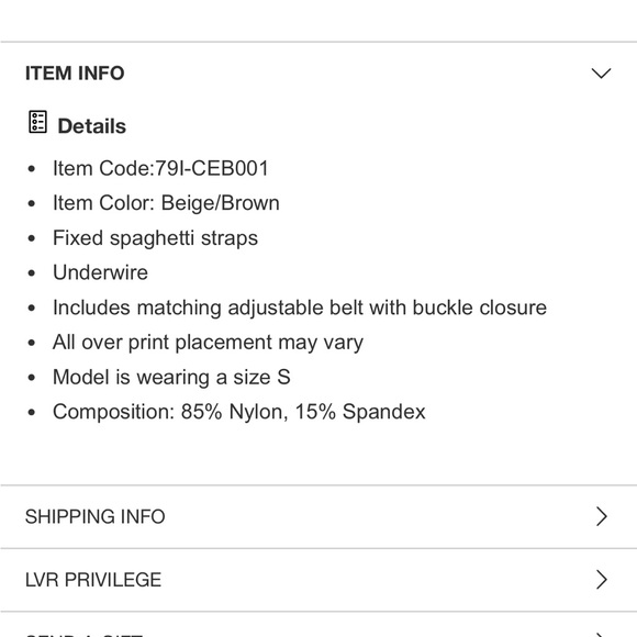 WeWoreWhat Danielle Belted One Piece Cowhide - Picture 4 of 5